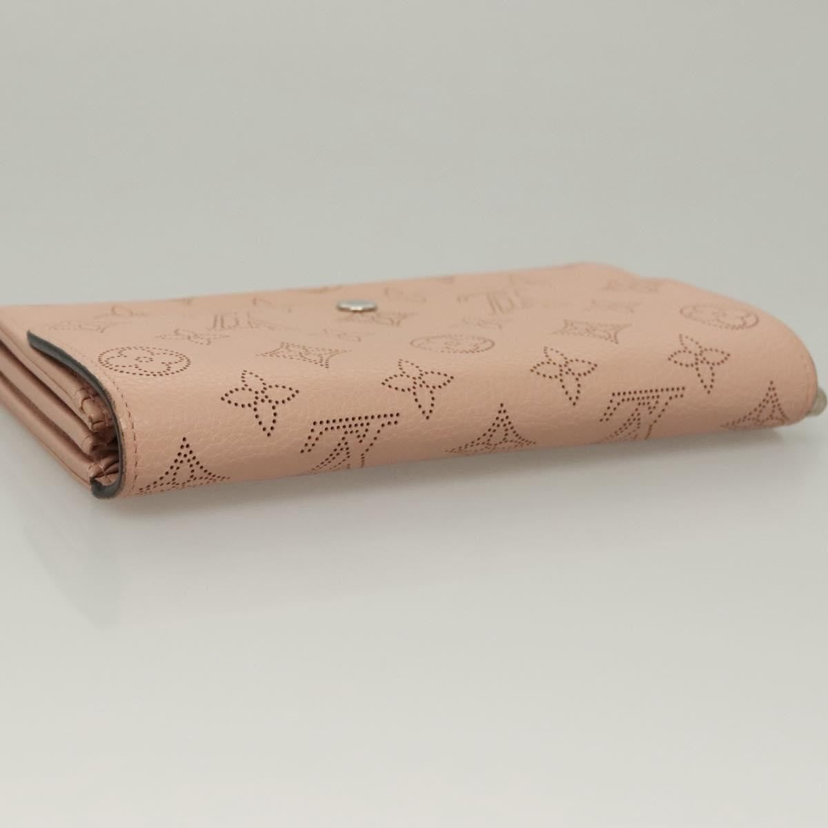 Louis Vuitton Iris Wallet Mahina Leather Pink Leather Wallets Accessory