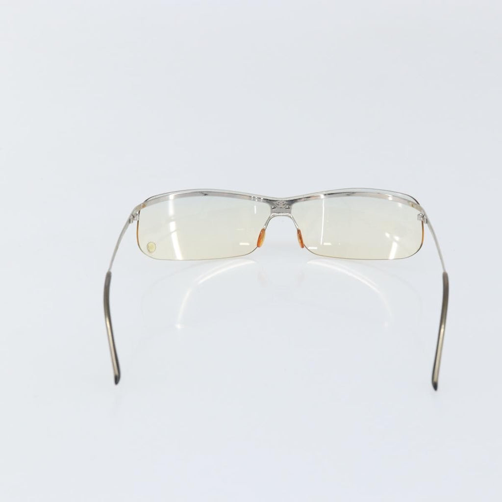 Chanel Logo Cc Sunglasses Metal Silver Metal Sunglasse Accessory
