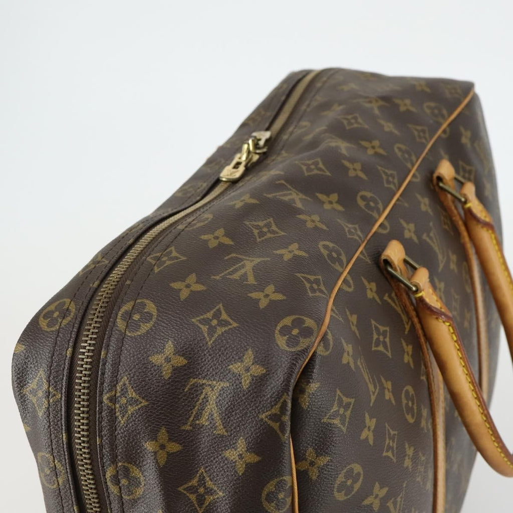 Louis Vuitton Sirius Handbag Monogram Canvas Brown Canvas Travel Bag