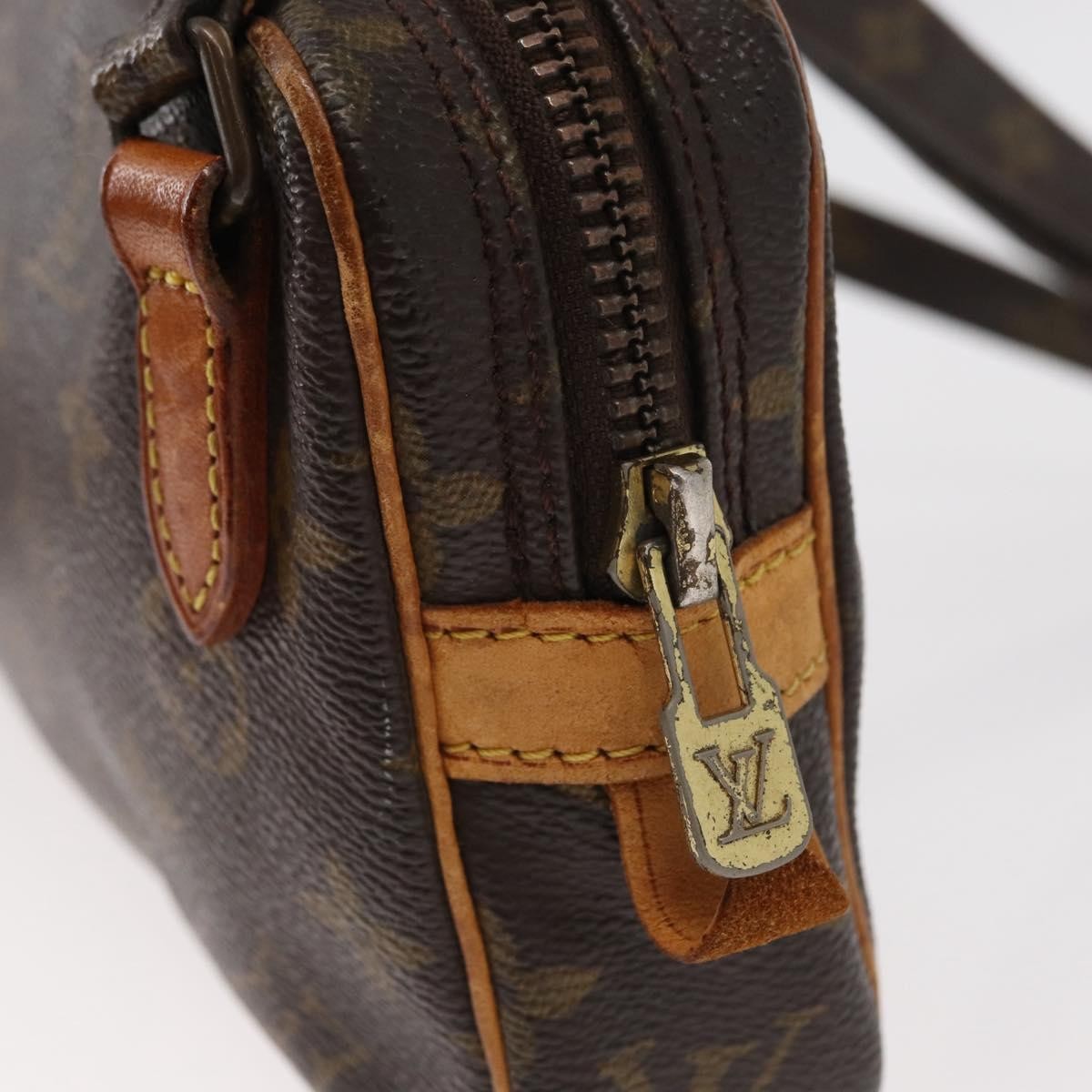 Louis Vuitton Pochette Marly Bandouliere Bag Monogram Canvas Brown Canvas Clutche & Pouche Bag