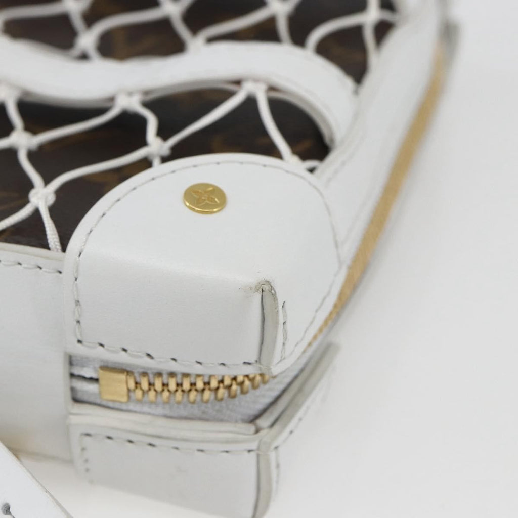 Louis Vuitton X Nba Soft Trunk Phone Box Monogram Canvas White Canvas Clutche & Pouche Bag