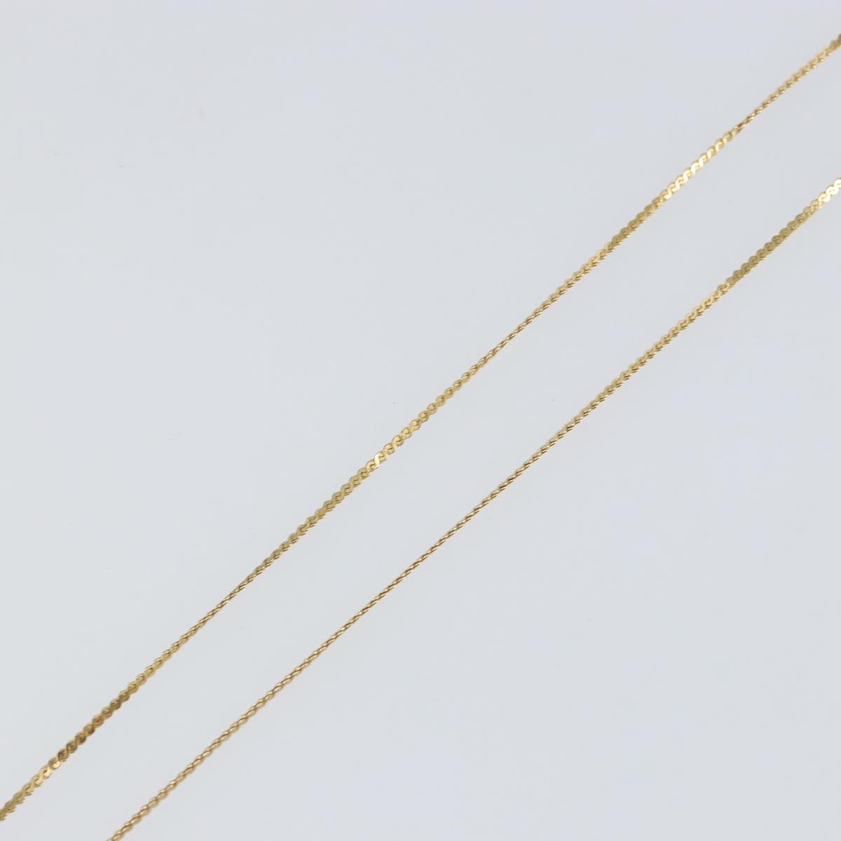 Christian Dior Cd Round Pendant Necklace Metal Gold Metal Necklace Jewelry (Pre-Owned)