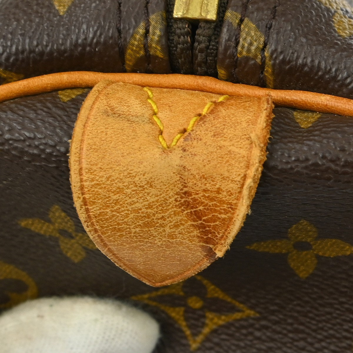 Louis Vuitton Keepall Bag Monogram Canvas Brown Canvas Travel Bag