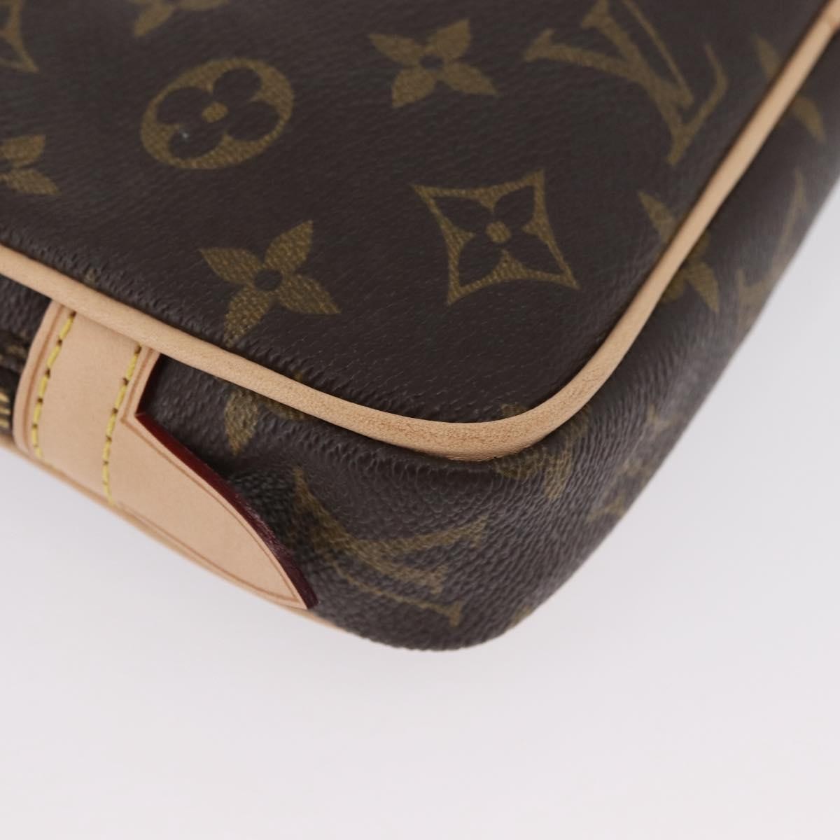 Louis Vuitton Pochette Marly Bandouliere Bag Monogram Canvas Brown Canvas Shoulder Bag