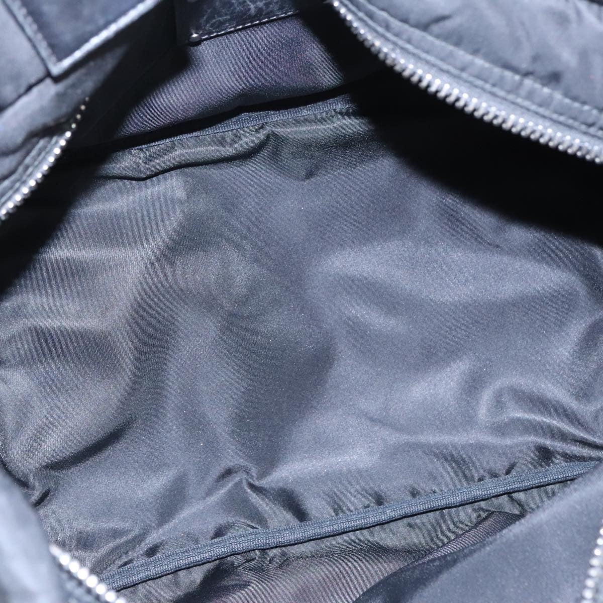 Prada Convertible Double Tote Tessuto Navy Nylon Tote Bag Bag