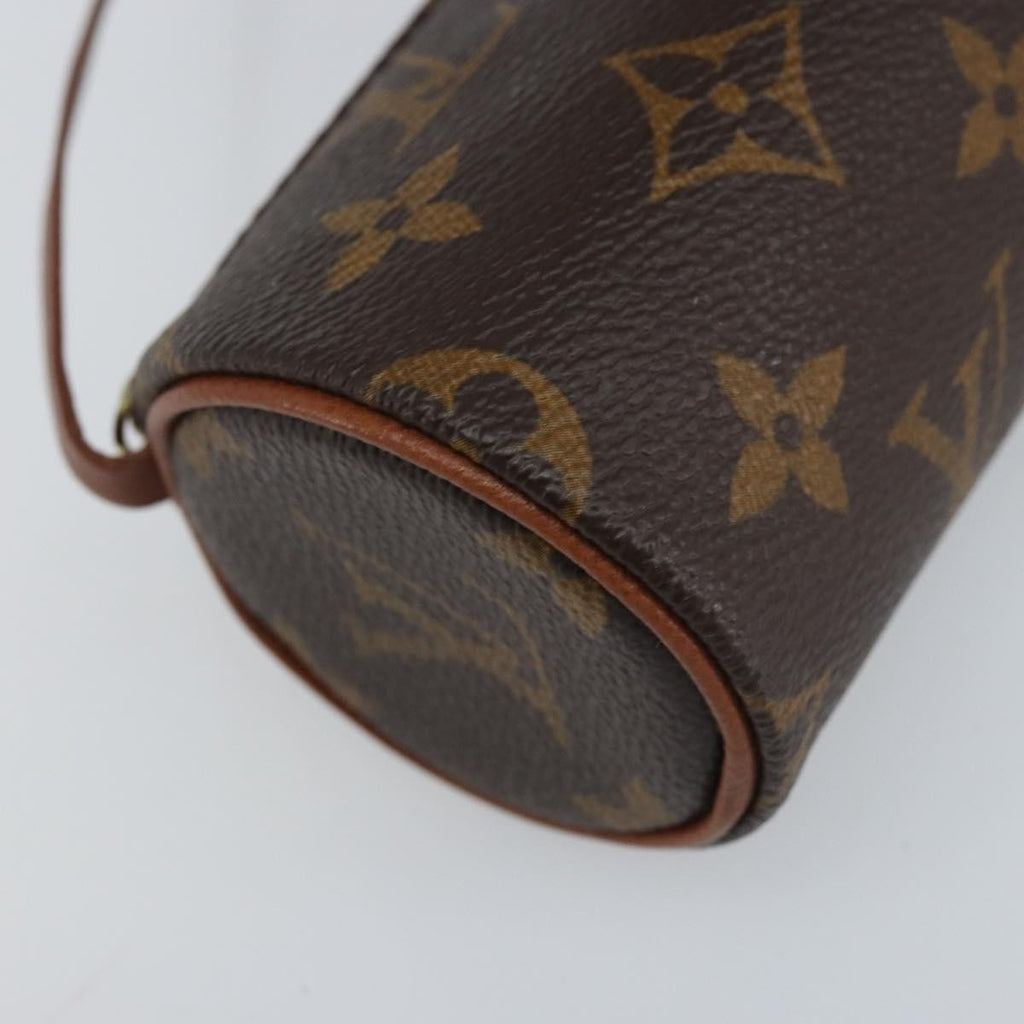 Louis Vuitton Papillon Pochette Monogram Canvas Brown Canvas Clutche & Pouche Bag