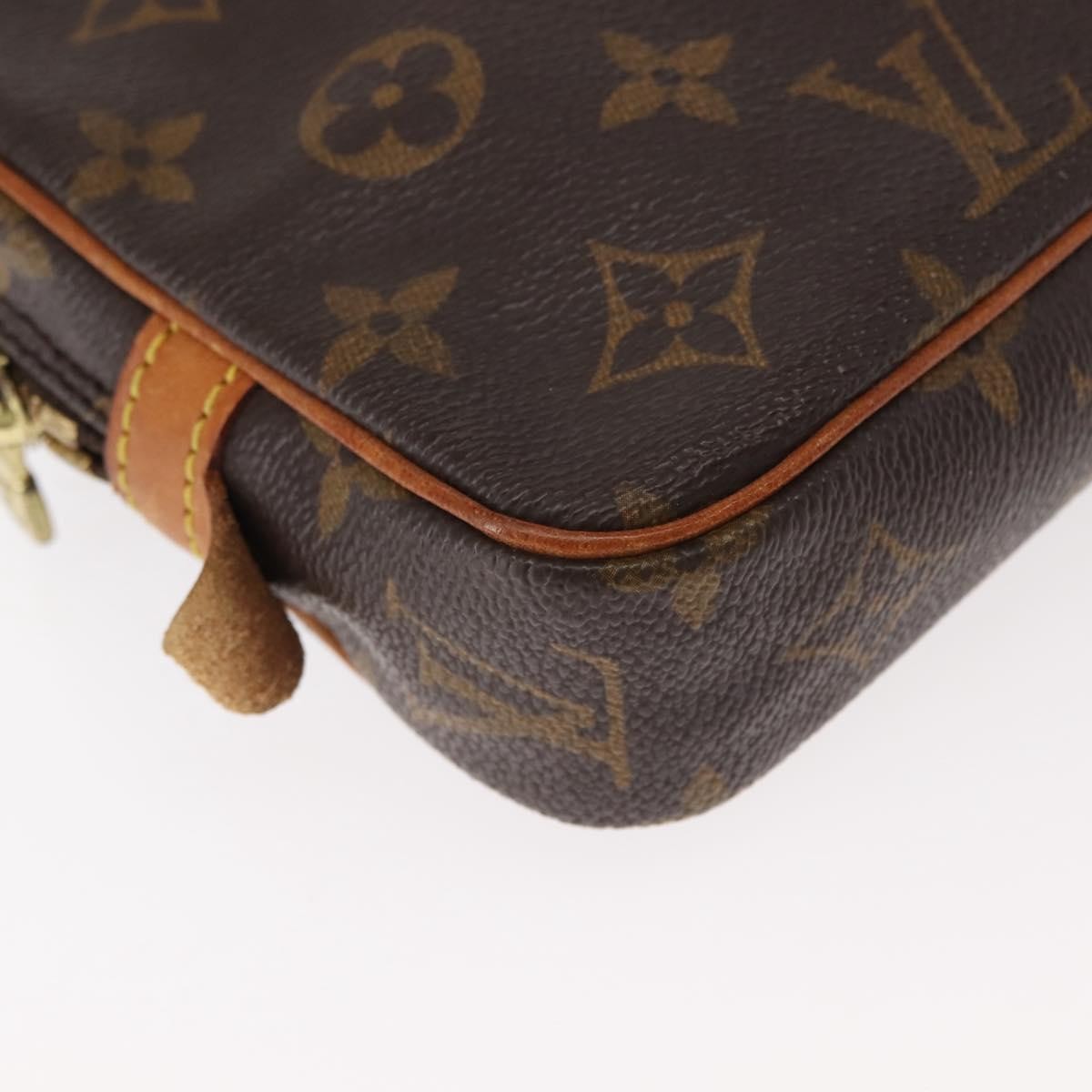 Louis Vuitton Pochette Marly Bandouliere Bag Monogram Canvas Brown Canvas Shoulder Bag