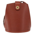 Louis Vuitton Cluny Shoulder Bag Epi Leather Brown Leather Shoulder Bag