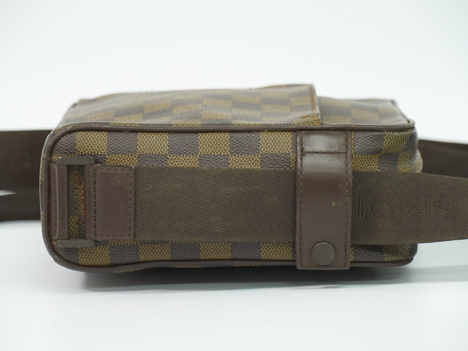 Louis Vuitton Olav Handbag Damier Brown Canvas Shoulder Bag