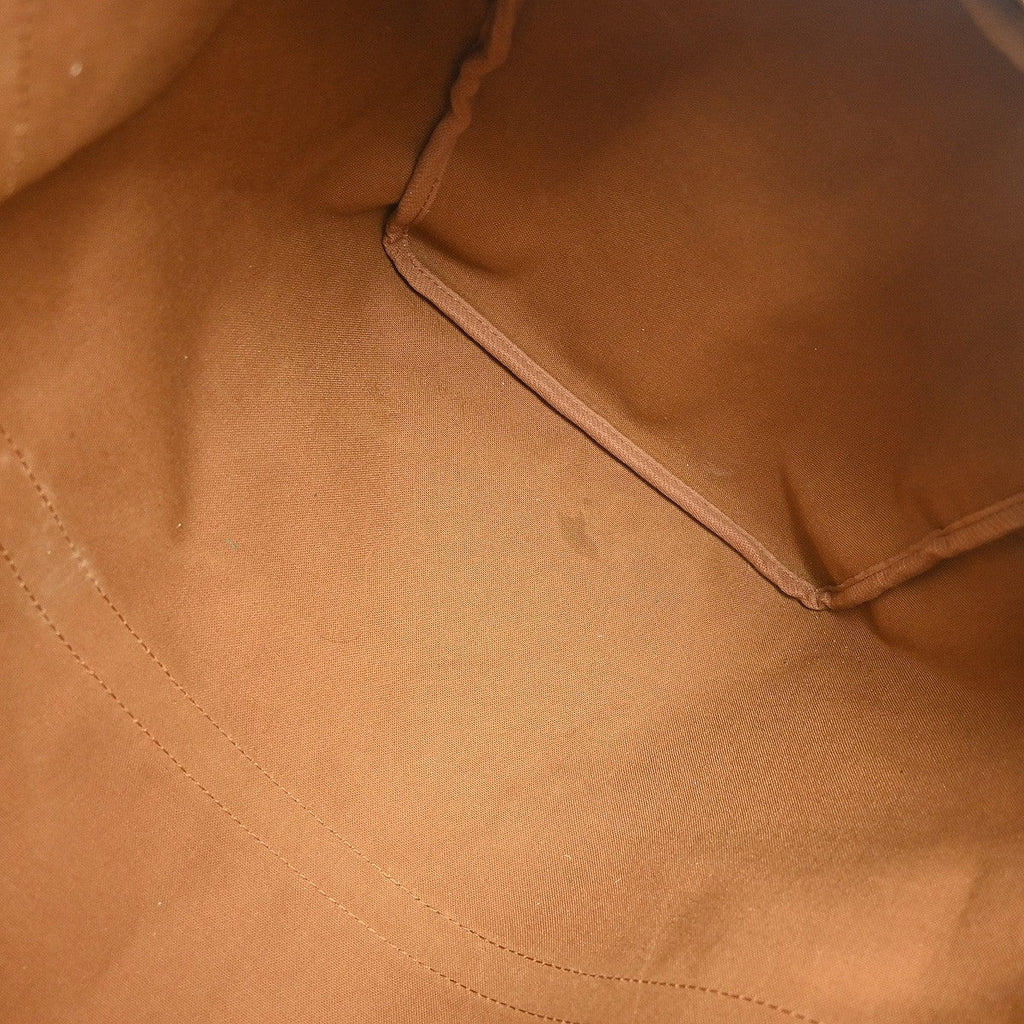 Louis Vuitton Keepall Bag Monogram Canvas Brown Canvas Travel Bag