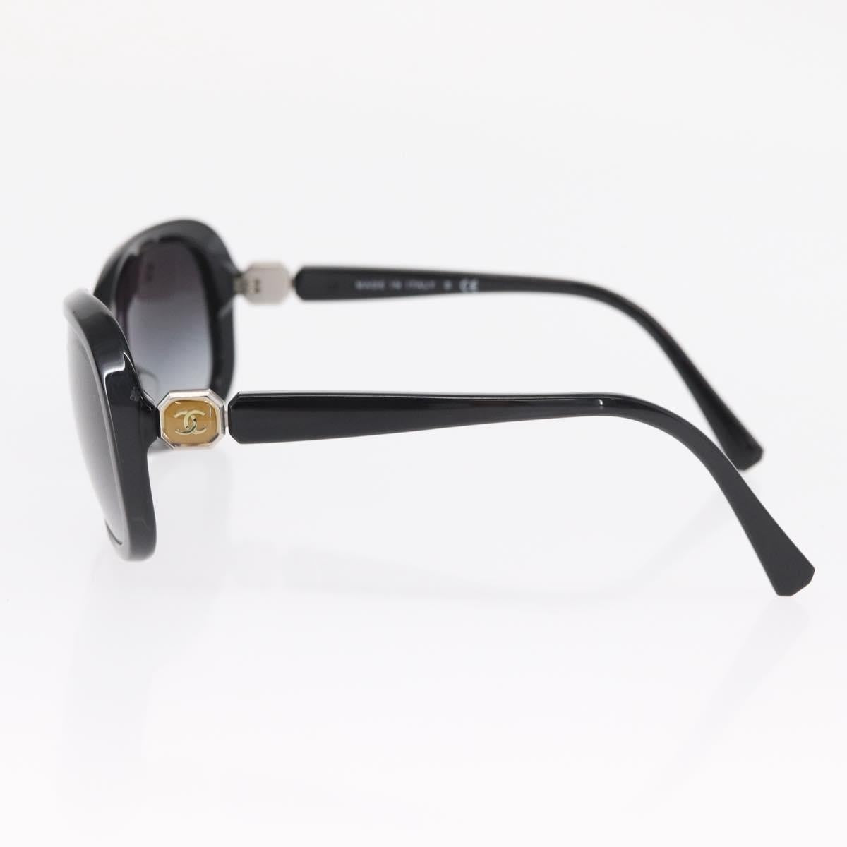Chanel Logo Cc Sunglasses Plastic Black Plastic Sunglasse Accessory