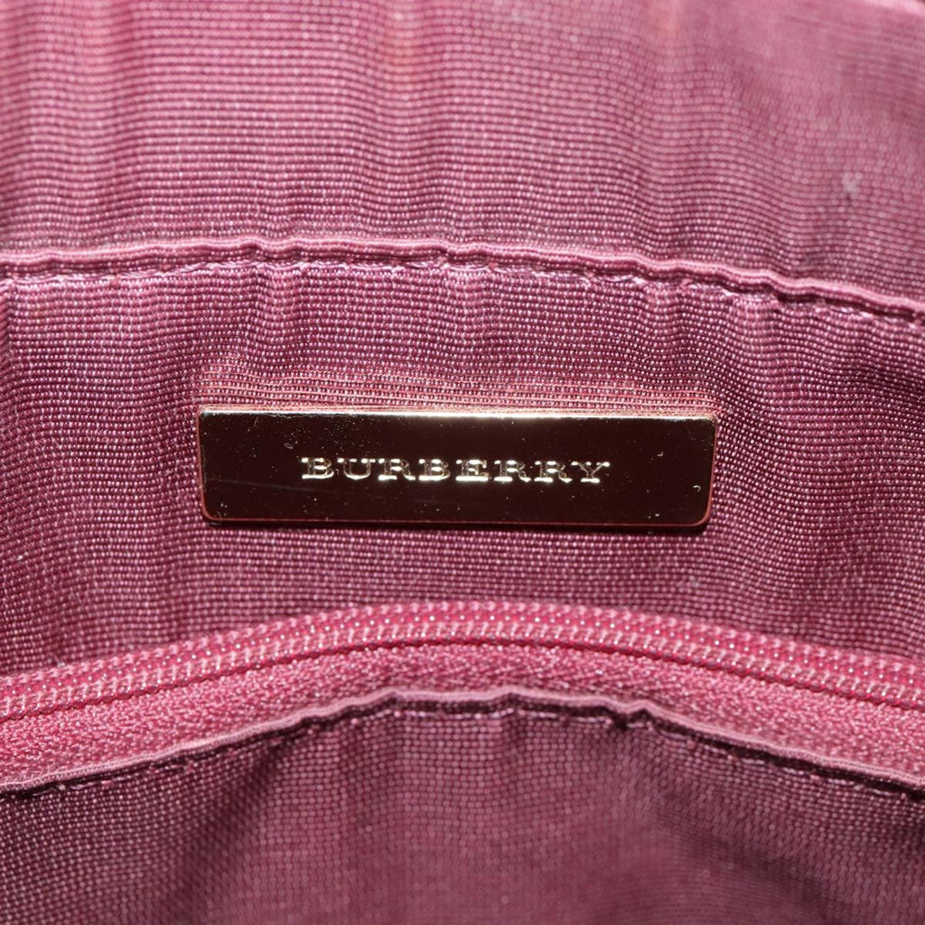 Burberry Nova Check Tote Canvas And Leather Beige Canvas Tote Bag