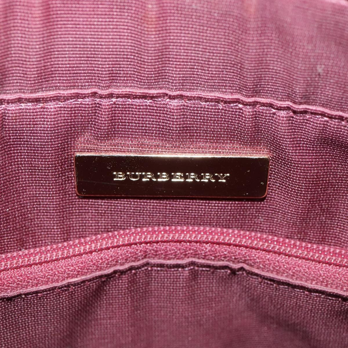 Burberry Nova Check Tote Canvas And Leather Beige Canvas Tote Bag