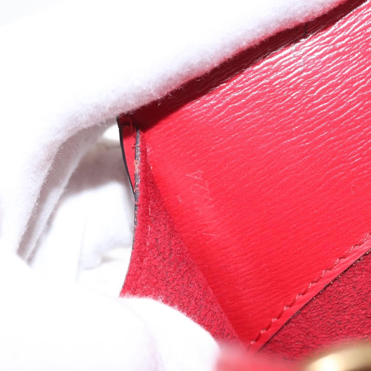Louis Vuitton Cluny Shoulder Bag Epi Leather Red Leather Shoulder Bag