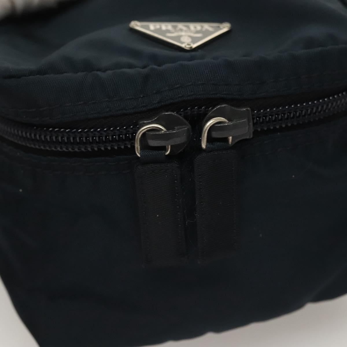 Prada Zip Around Toiletry Bag Tessuto Navy Nylon Clutche & Pouche Bag