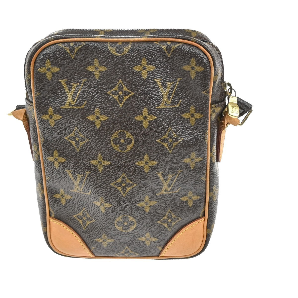 Louis Vuitton Amazone Bag Monogram Canvas Brown Canvas Shoulder Bag