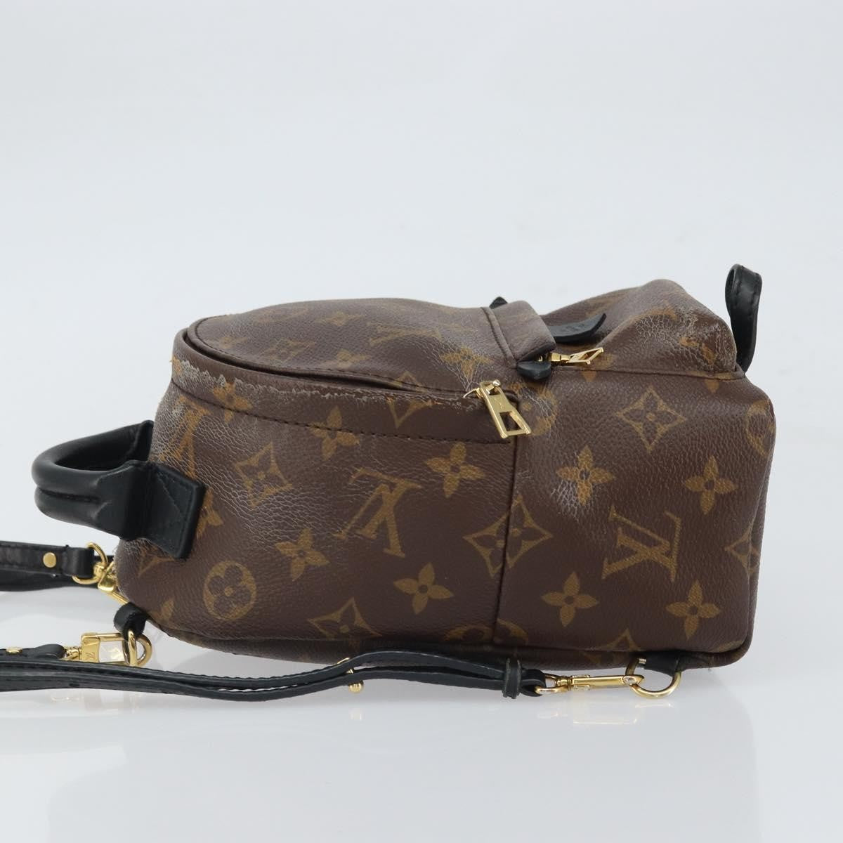 Louis Vuitton Palm Springs Backpack Monogram Canvas Brown Canvas Backpack Bag