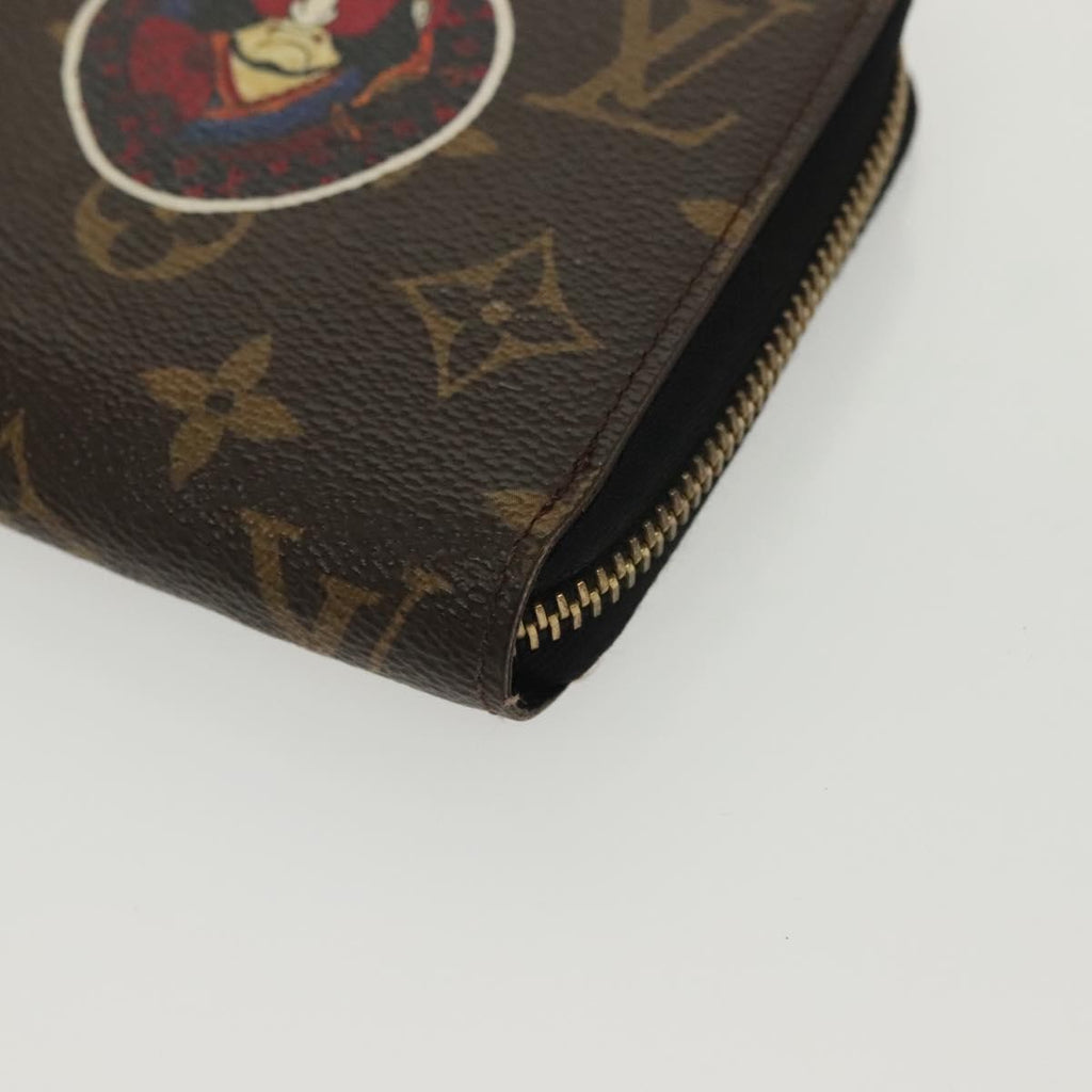 Louis Vuitton Zippy Organizer Limited Edition Monogram Canvas Brown Canvas Wallets Accessory