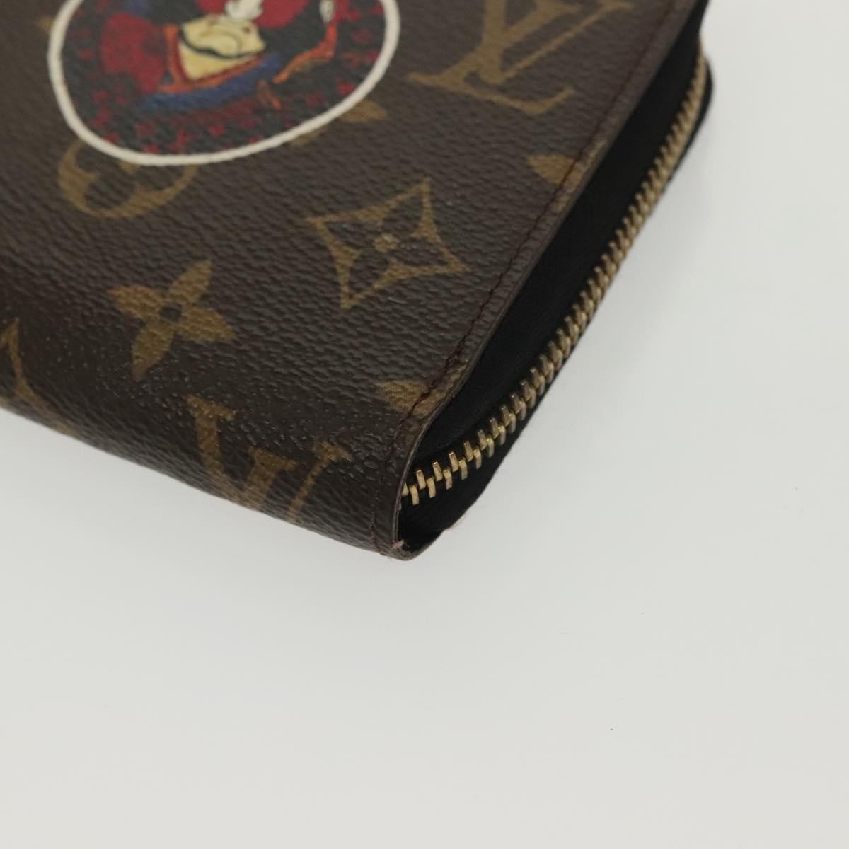 Louis Vuitton Zippy Organizer Limited Edition Monogram Canvas Brown Canvas Wallets Accessory