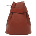 Louis Vuitton Vintage Sac D'epaule Handbag Epi Leather Brown Leather Bag