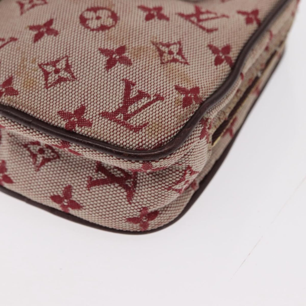 Louis Vuitton Camera Bag Mini Lin Red Canvas Clutche & Pouche Bag
