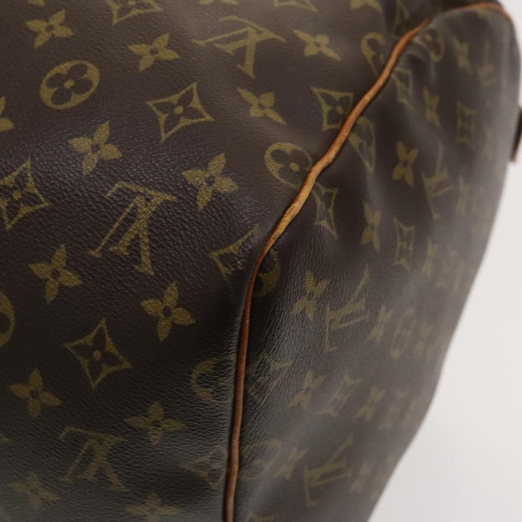 Louis Vuitton Keepall Bag Monogram Canvas Brown Canvas Travel Bag