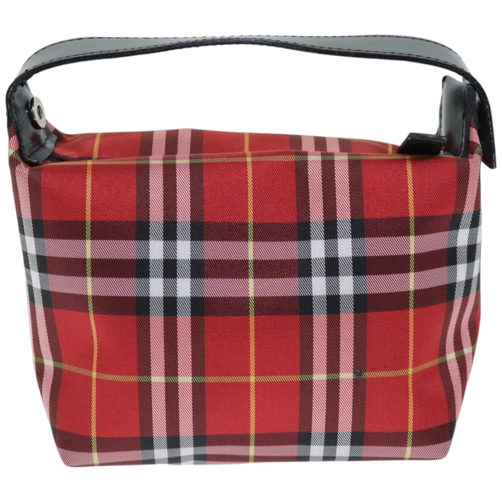 Burberry Nova Check Pochette Nylon Red Nylon Clutche & Pouche Bag