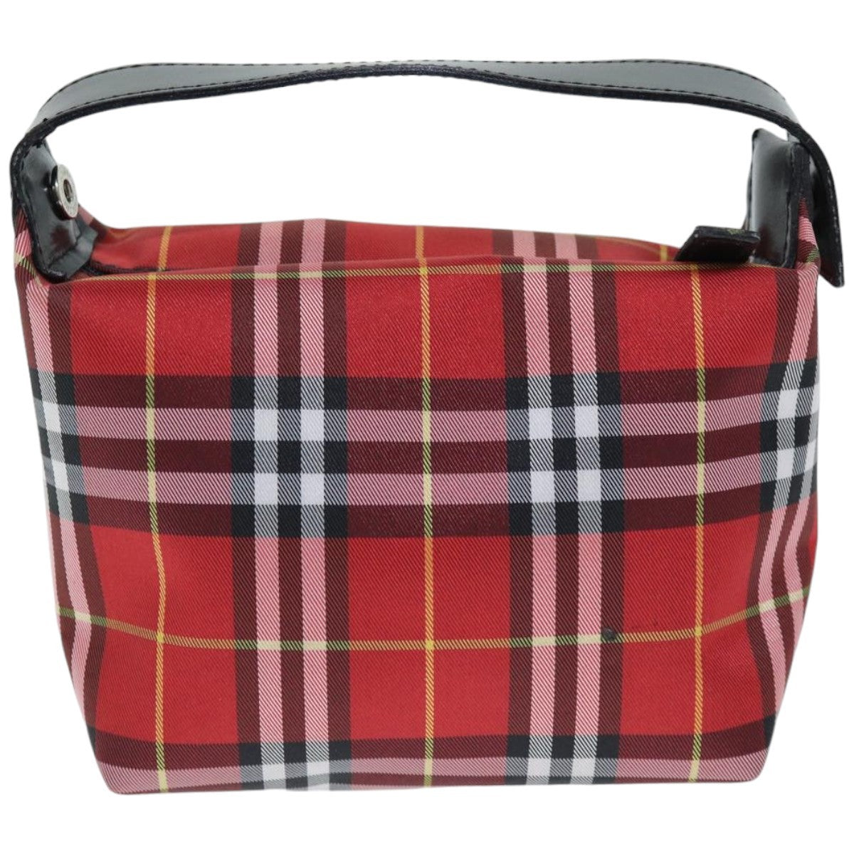 Burberry Nova Check Pochette Nylon Red Nylon Clutche & Pouche Bag