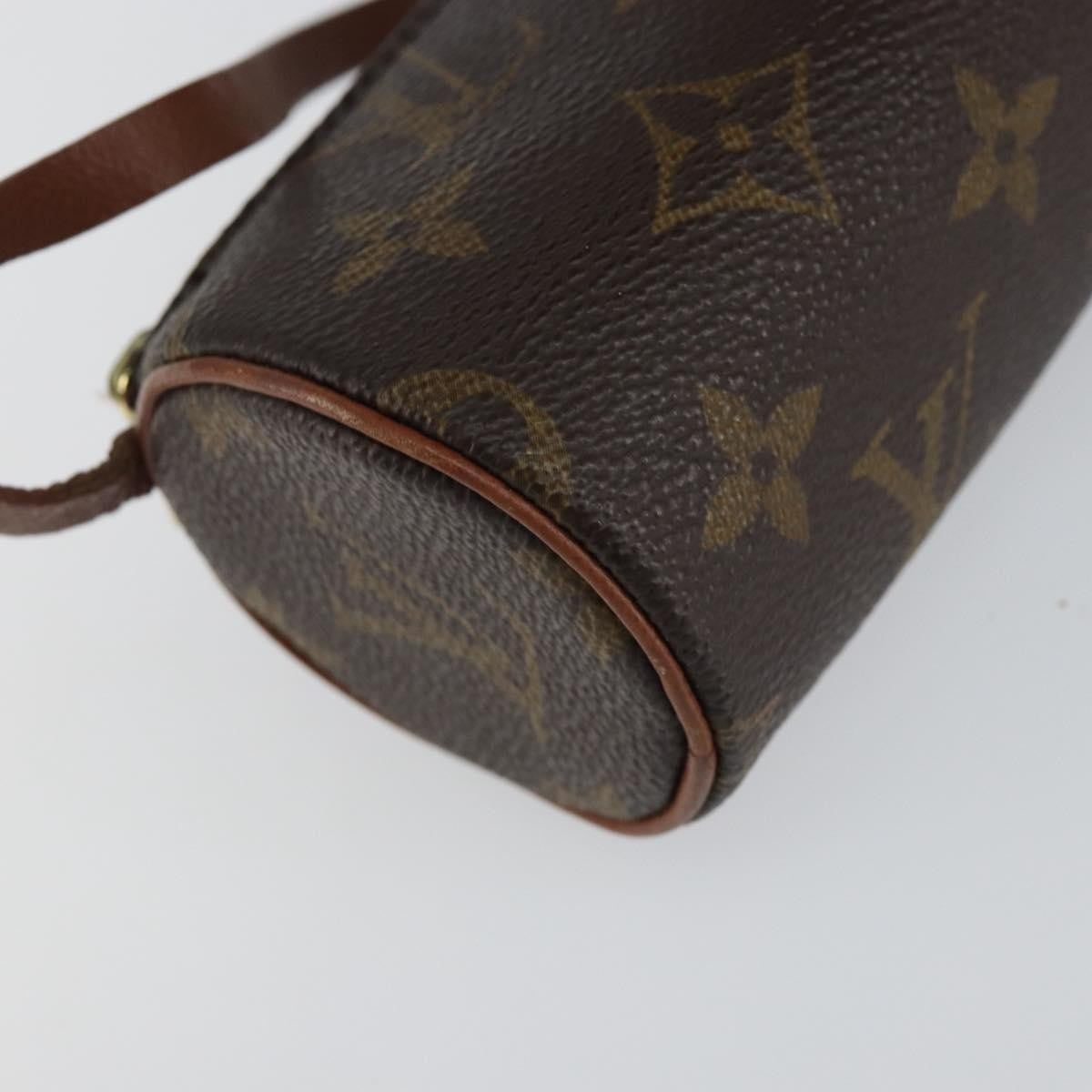 Louis Vuitton Papillon Pochette Monogram Canvas Brown Canvas Clutche & Pouche Bag