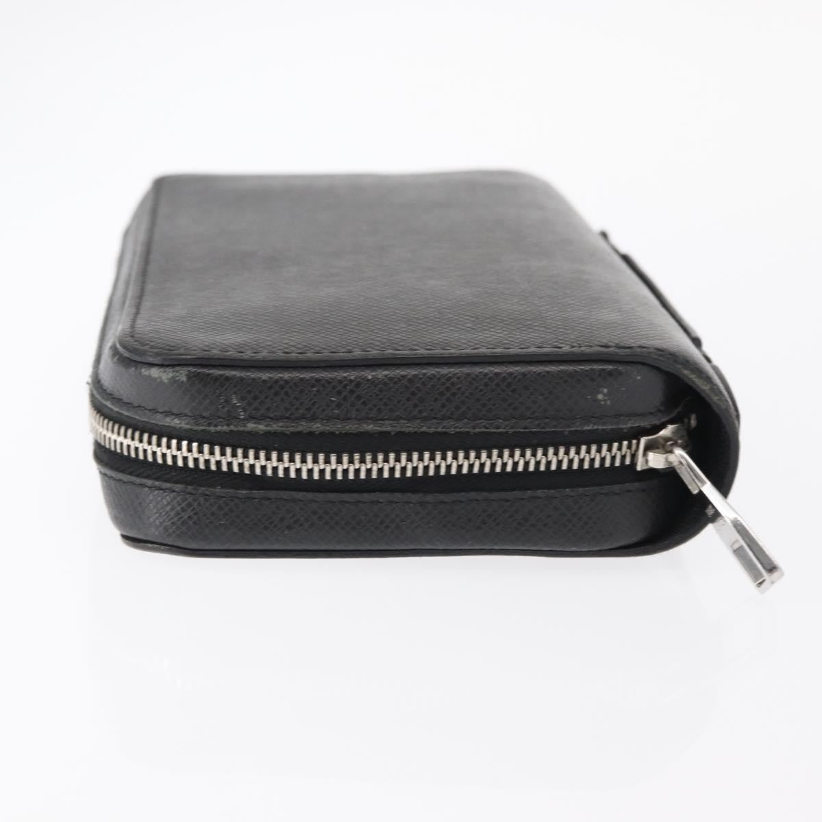 Louis Vuitton Zippy Xl Taiga Leather Black Leather Wallets Accessory