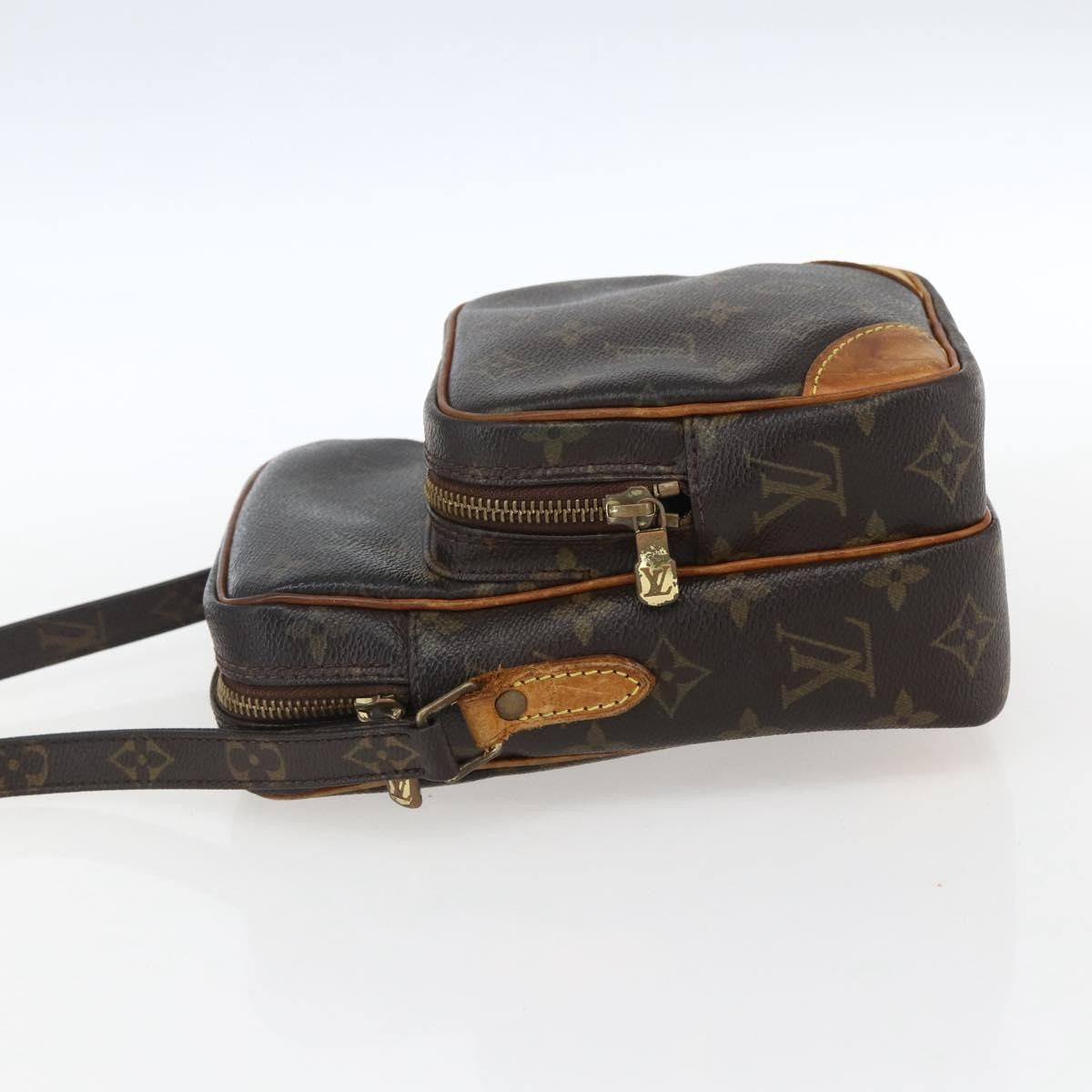 Louis Vuitton Amazone Bag Monogram Canvas Brown Canvas Shoulder Bag