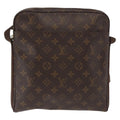 Louis Vuitton Trotteur Beaubourg Handbag Monogram Canvas Brown Canvas Shoulder Bag