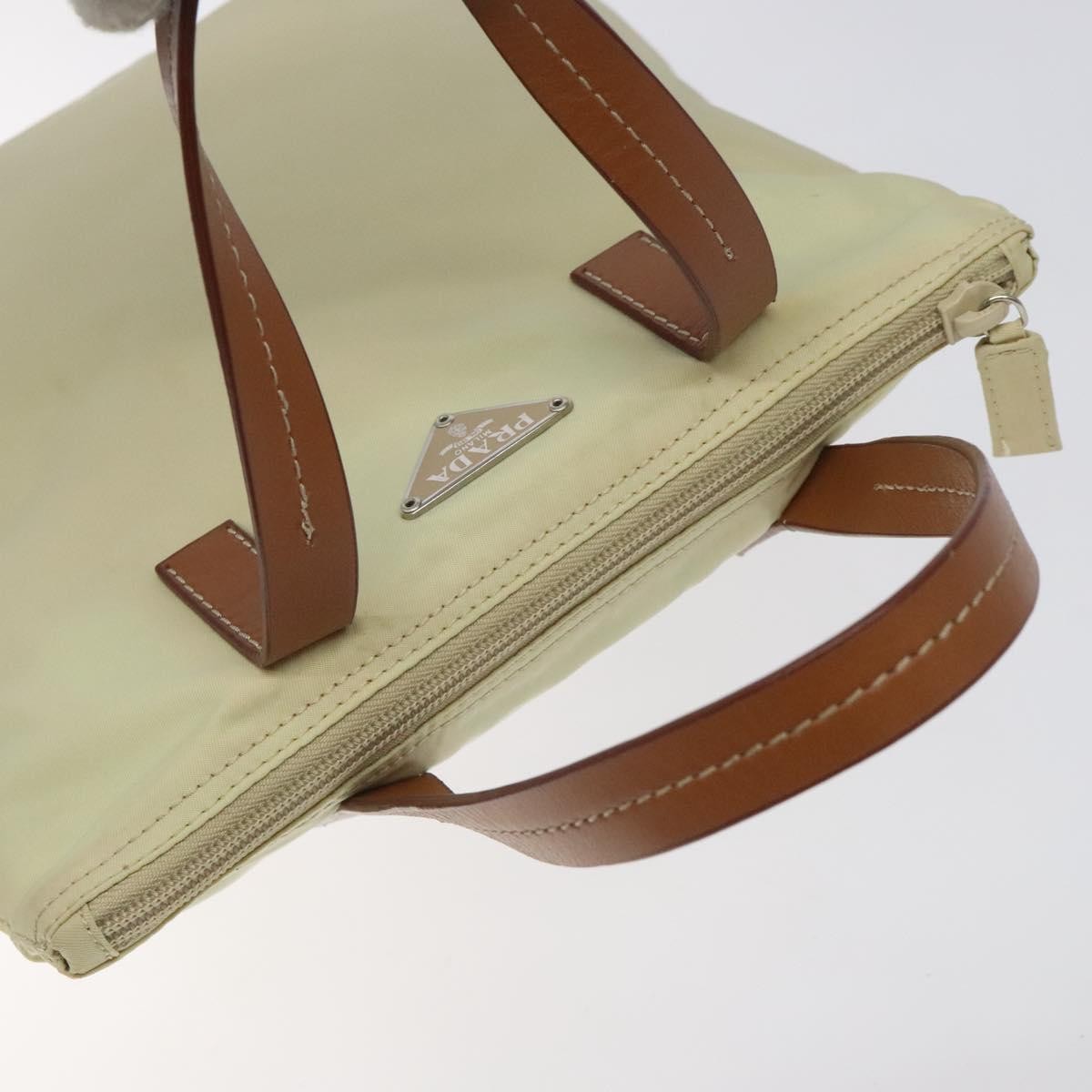 Prada Vintage Tote Tessuto White Nylon Tote Bag Bag