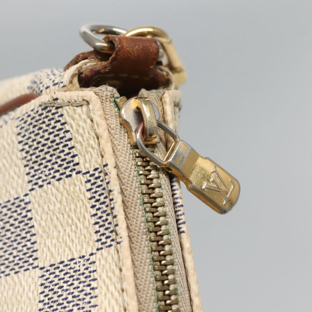 Louis Vuitton Eva Handbag Damier Beige Canvas Shoulder Bag