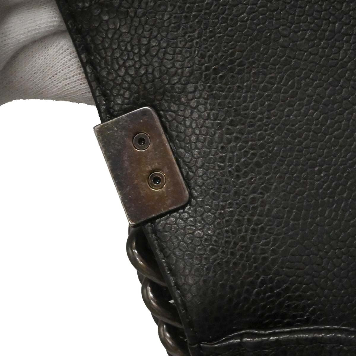 Chanel Boy Flap Bag Tweed And Leather Black Leather Shoulder Bag Bag