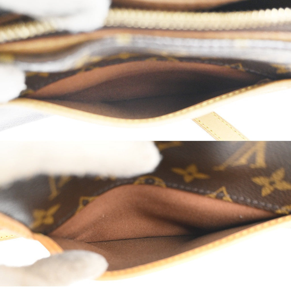 Louis Vuitton Popincourt Shoulder Bag Monogram Canvas Brown Canvas Shoulder Bag