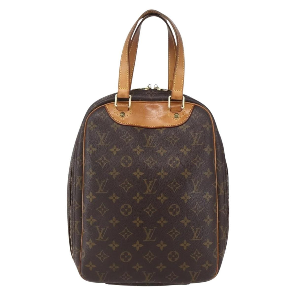 Louis Vuitton Excursion Handbag Monogram Canvas Brown Canvas Handbag