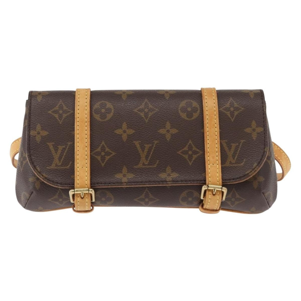 Louis Vuitton Marelle Waist Bag Monogram Canvas Brown Canvas Clutche & Pouche Bag