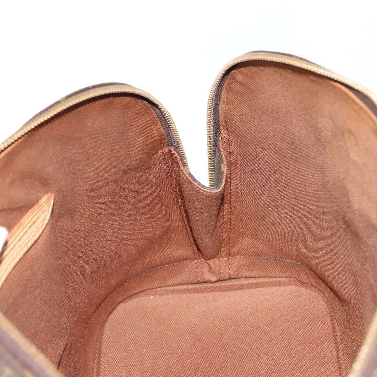 Louis Vuitton Alma Handbag Monogram Canvas Brown Canvas Handbag