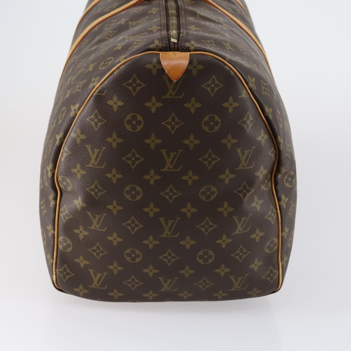 Louis Vuitton Keepall Bag Monogram Canvas Brown Canvas Travel Bag