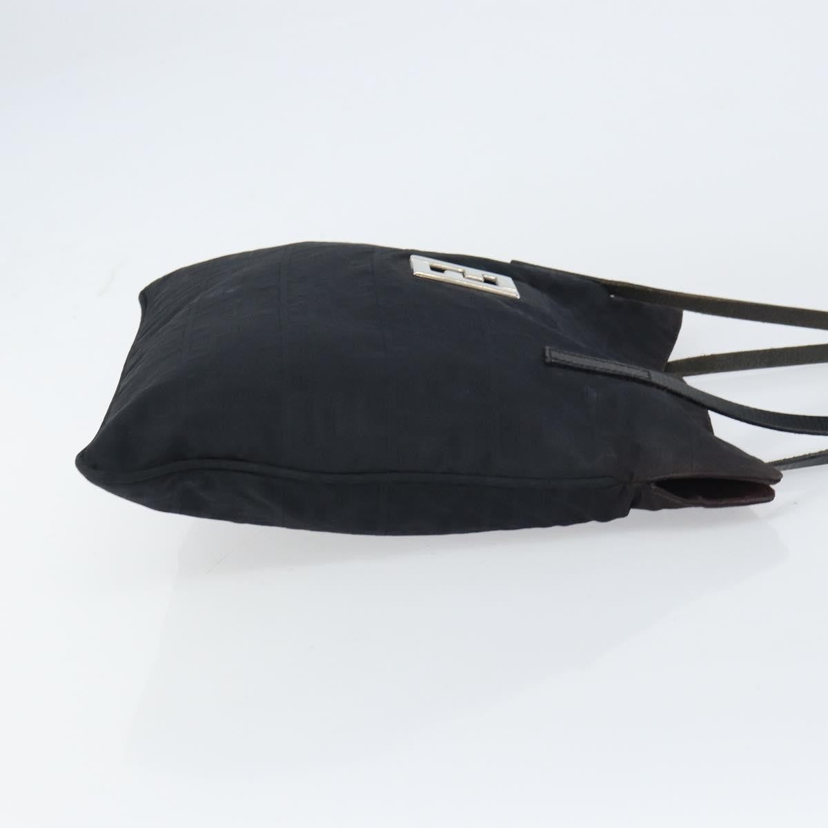 Fendi Zucca Tote Bag Canvas Black Canvas Tote Bag Bag