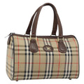 Burberry Nova Check Handbag Nova Check Canvas Beige Canvas Handbag
