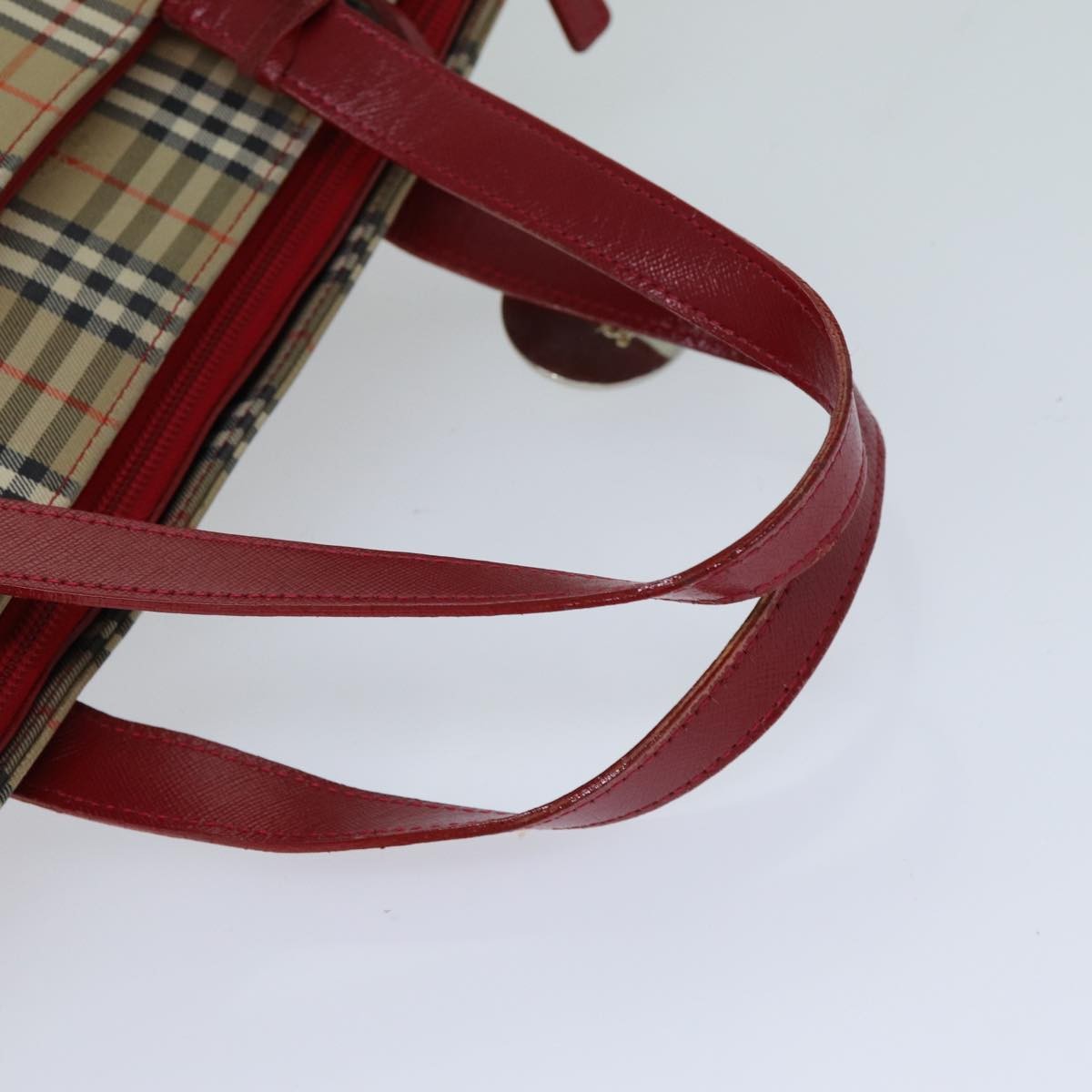 Burberry Nova Check Handbag Nova Check Canvas Beige Canvas Handbag