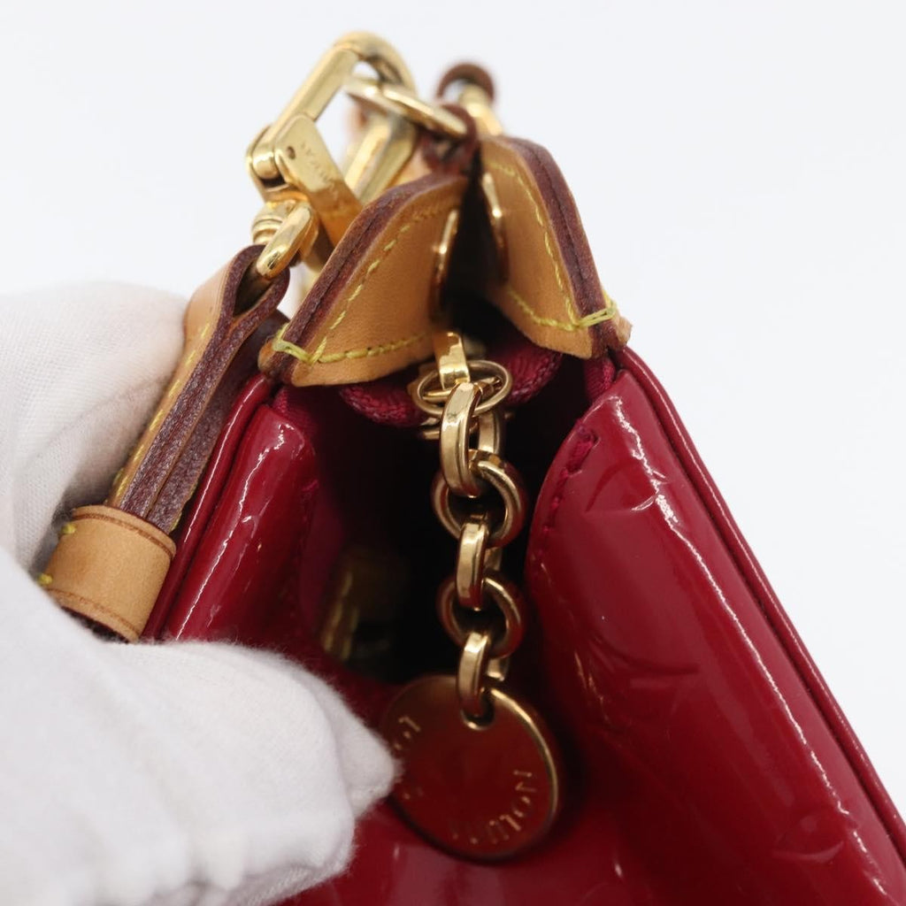 Louis Vuitton Blair Monogram Vernis Pink Patent_Leather Handbag
