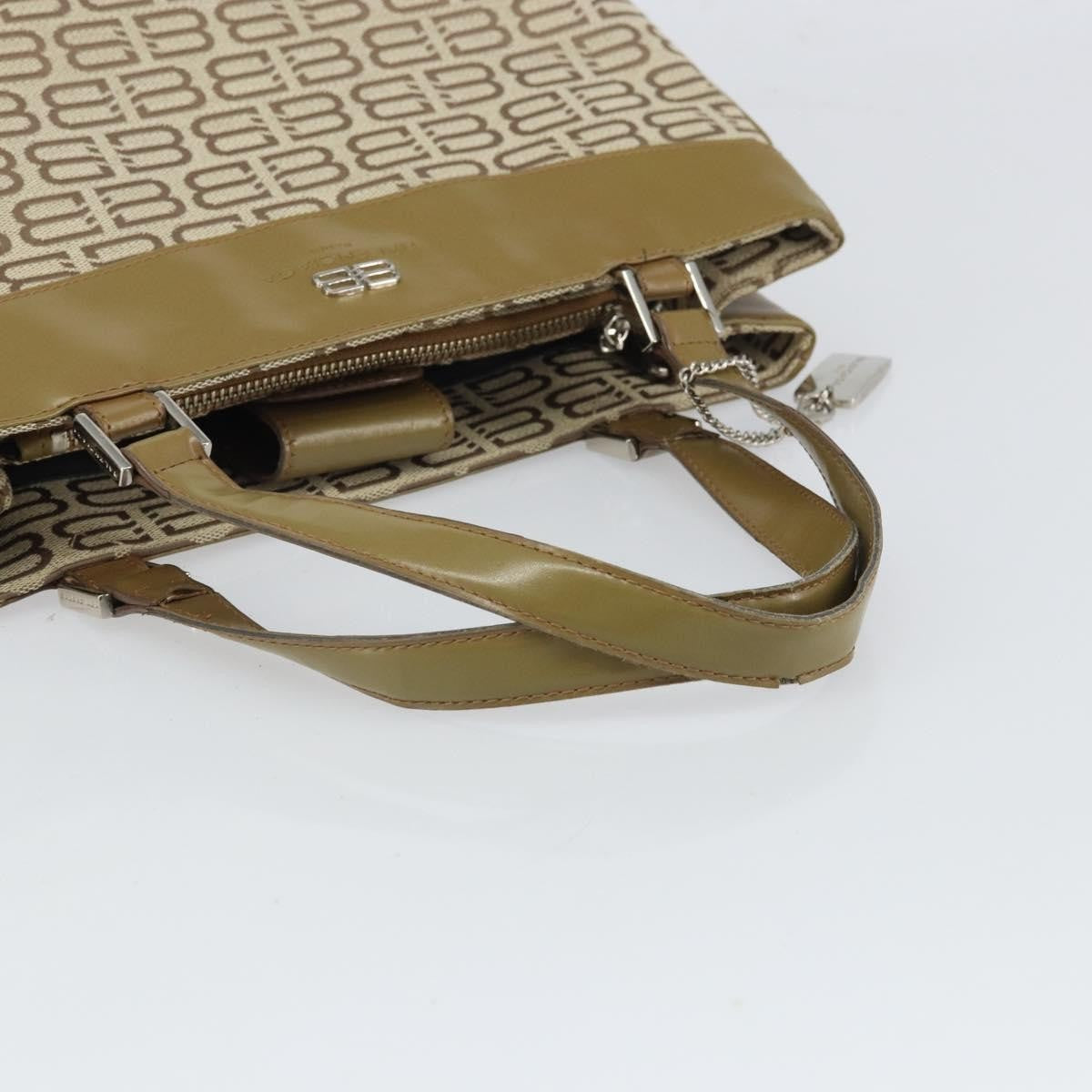 Balenciaga Vintage Handbag Canvas Beige Canvas Hand
