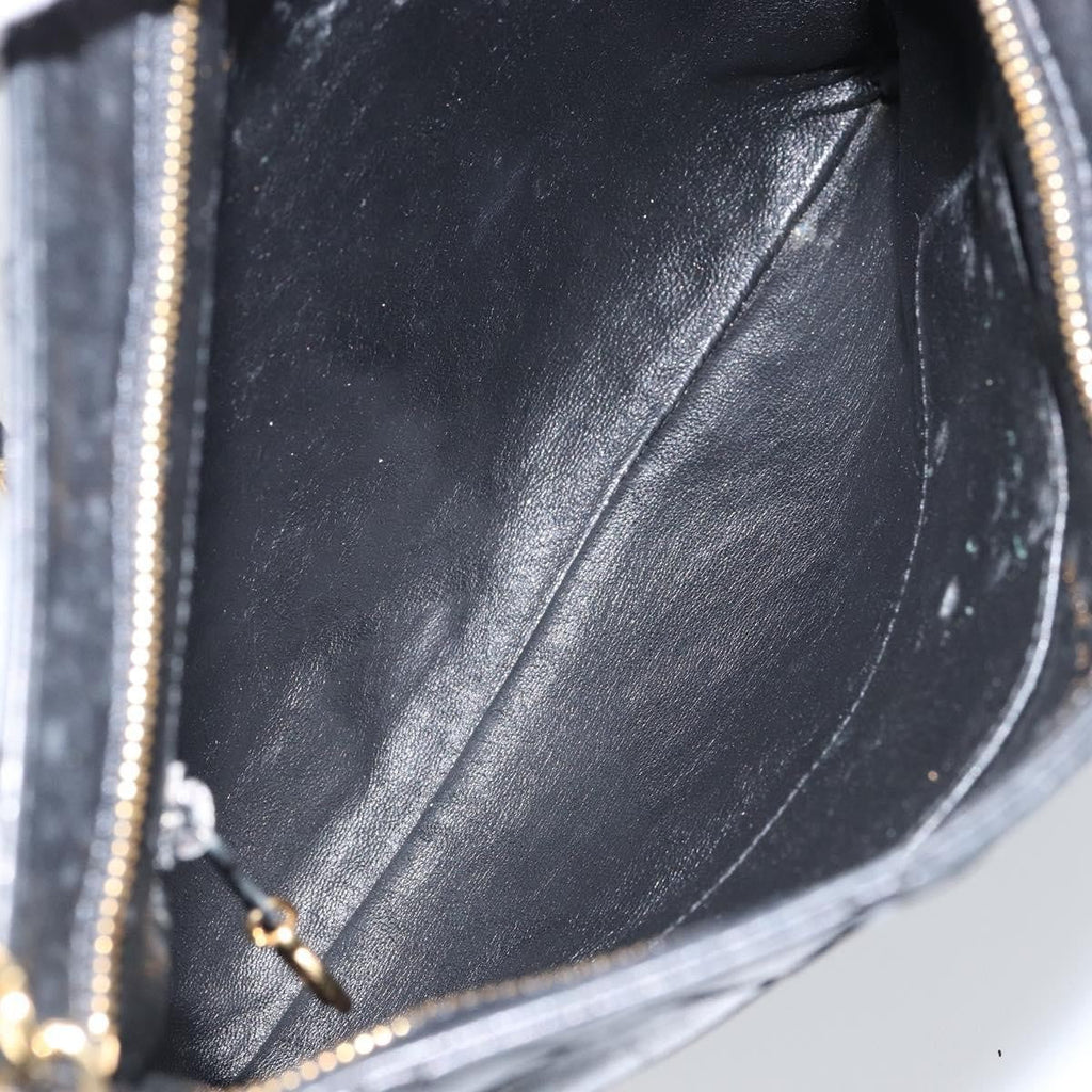 Chanel Vintage Shoulder Bag Leather Black Leather Shoulder Bag Bag