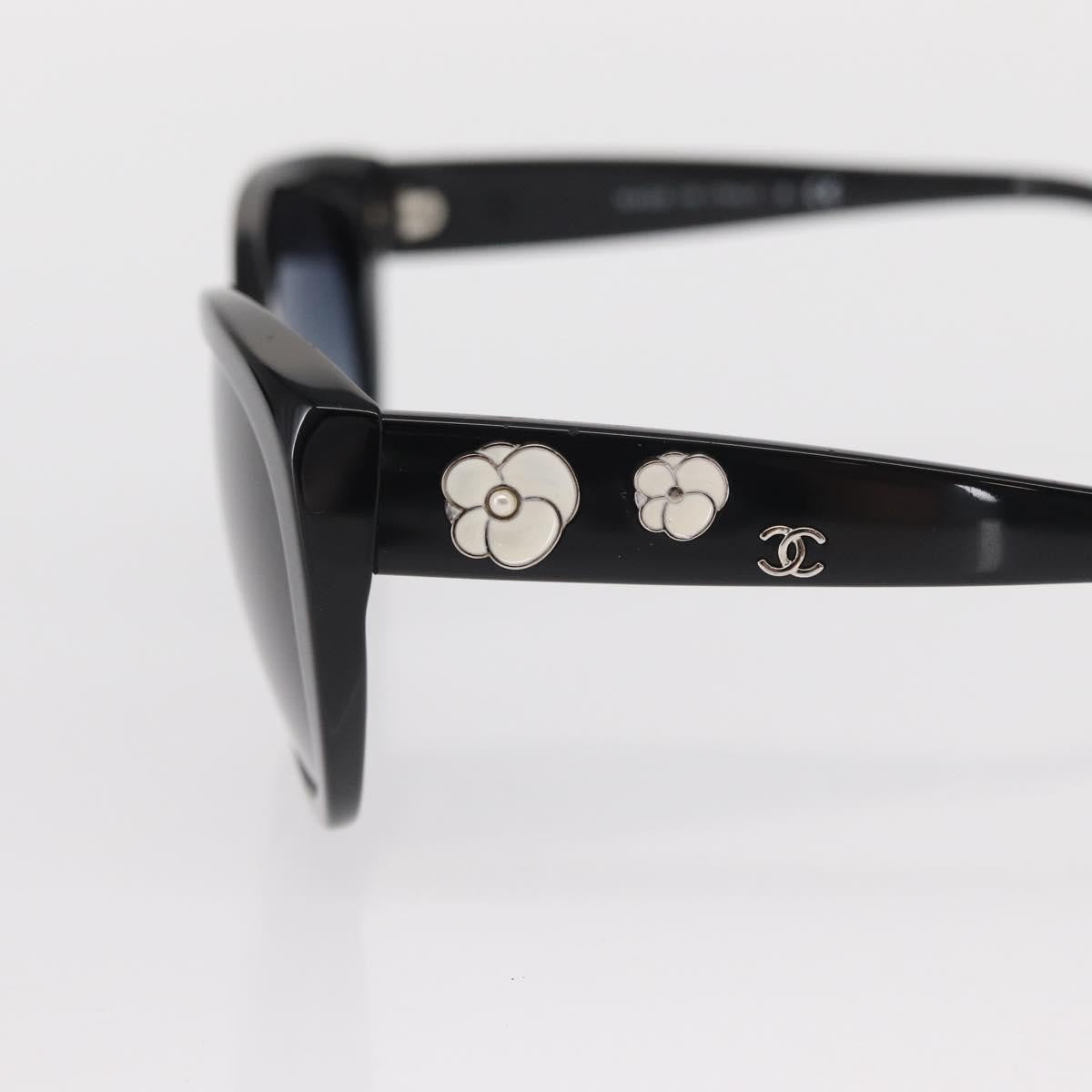 Chanel Camélia Sunglasses Plastic Black Plastic Sunglasse Accessory