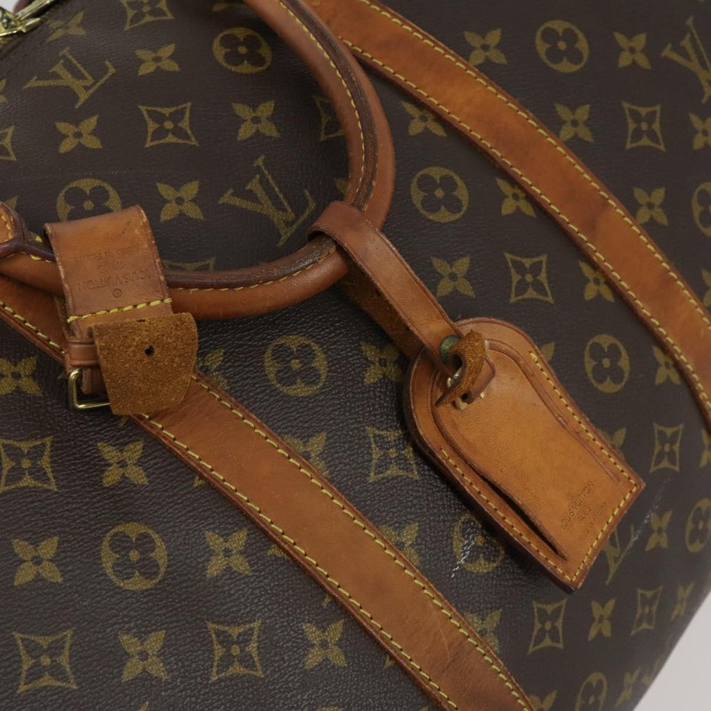 Louis Vuitton Keepall Bag Monogram Canvas Brown Canvas Travel Bag