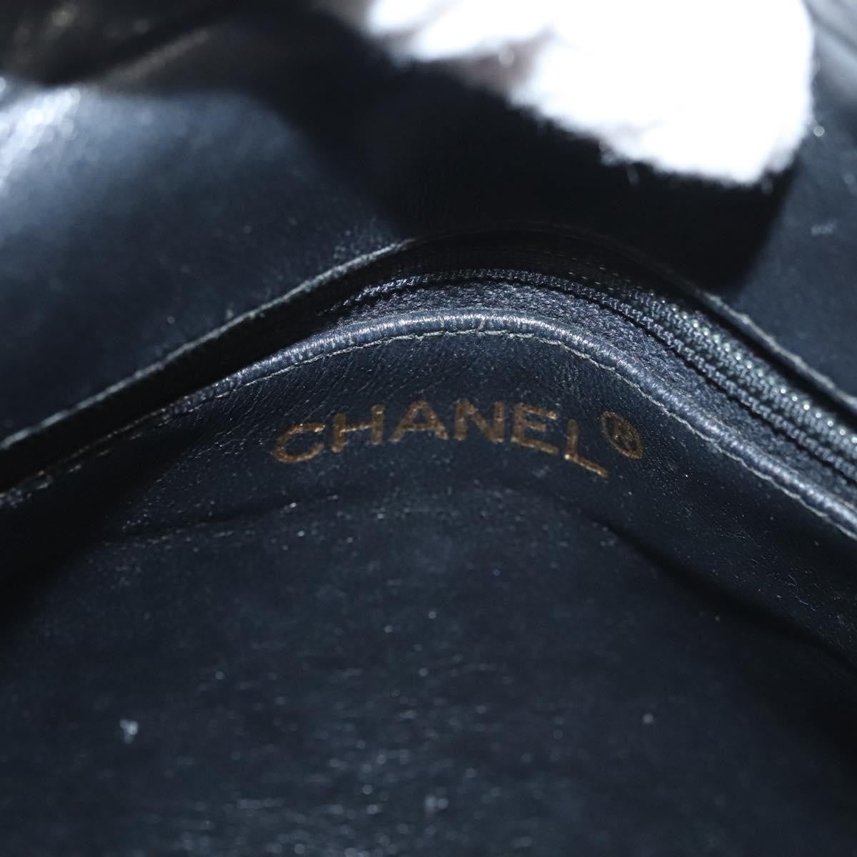 Chanel Vintage Front Pocket Camera Bag Canvas White Canvas Shoulder Bag Bag