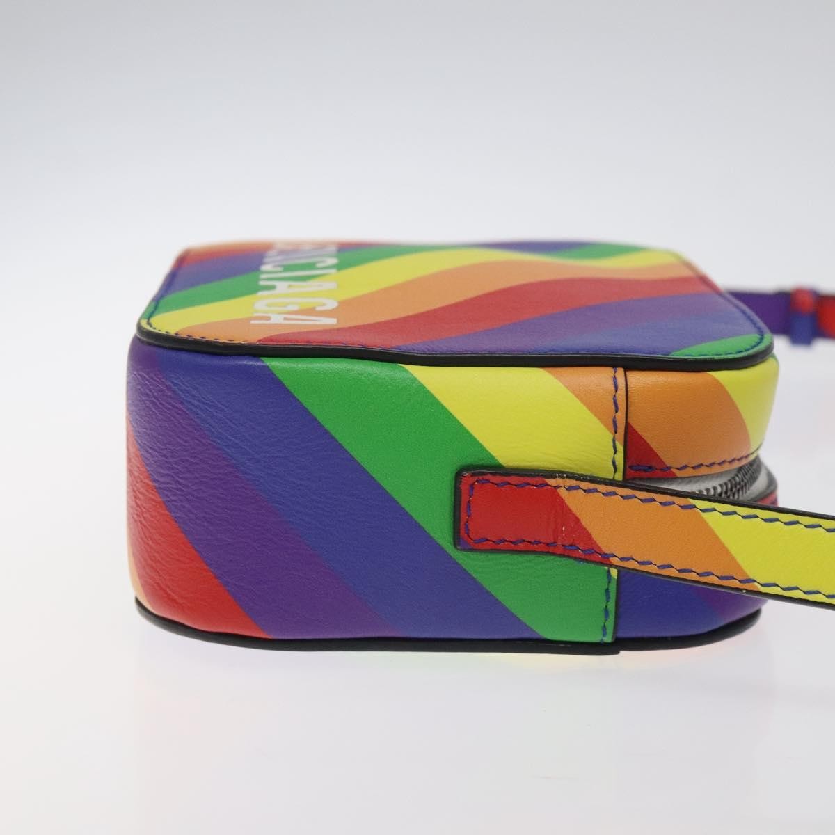 Balenciaga Everyday Camera Bag Printed Leather Multicolour Leather Shoulder Bag